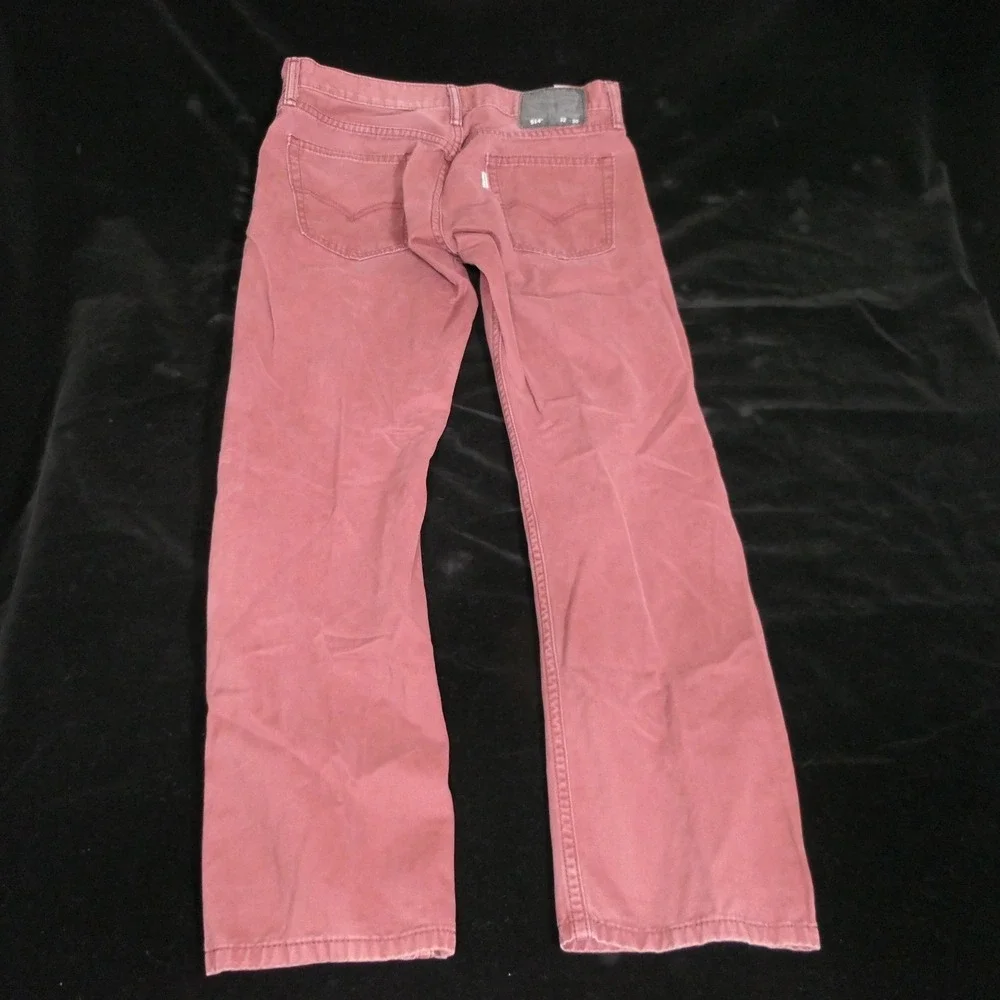 Levis Mens 514 Jeans 32x30 Red Faded Americana Gorpcore Streetwear Straight Leg